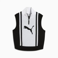 Puma FUTURE ARCHIVE HZ Damska koszulka sportowa. Białe t-shirty sportowe Puma, m, bez wzorów, prążkowane, bez ramiączek. Za 212.81 zł.