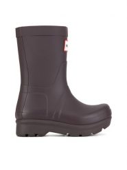 Hunter Kalosze HFW-009 Bordowy. Czerwone kalosze Hunter, bez wzorów, z kauczuku, bez zapięcia. Za 249.99 zł.