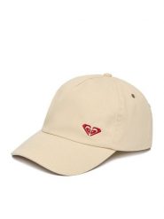 Roxy Czapka z daszkiem CWBEO-RX-W3-004-SS26 Beżowy. Brązowe czapki z daszkiem Roxy, bez wzorów, z bawełny. Za 49.99 zł.