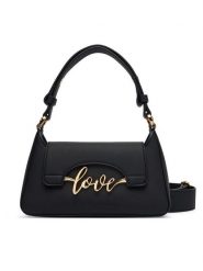 LOVE MOSCHINO Torebka JC4268PP0PKR0000 Czarny. Czarne torebki klasyczne Love Moschino, bez wzorów, ze skóry, bez dodatków. Za 919.99 zł.