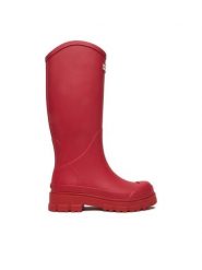 Hunter Kalosze EO-SJY-01 Czerwony. Czerwone kalosze Hunter, bez wzorów, z kauczuku, bez zapięcia. Za 349.99 zł.