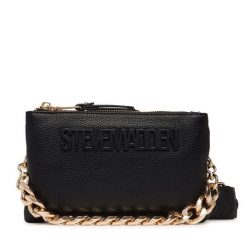 Torebka Steve Madden. Czarne listonoszki Steve Madden, bez wzorów, bez dodatków. Za 429.99 zł.