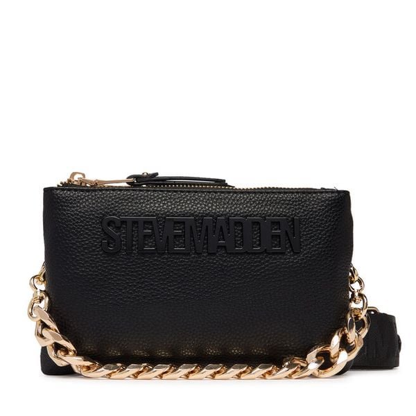Torebka Steve Madden. Czarne listonoszki Steve Madden, bez wzorów, bez dodatków. Za 429.99 zł.