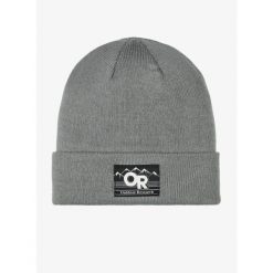Czapka Outdoor Research Juneau Beanie - light pewter. Szare czapki zimowe OUTDOOR RESEARCH, bez wzorów. Za 86.99 zł.