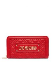 LOVE MOSCHINO Portfel JC5600PP1OLA0500 Czerwony. Czerwone portfele Love Moschino, bez wzorów, ze skóry. Za 439.99 zł.