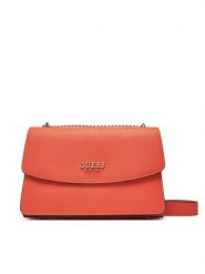 Guess Torebka HWBB73 34210 Pomarańczowy. Brązowe kopertówki Guess, z aplikacjami, ze skóry, wizytowe, bez dodatków. Za 589.99 zł.