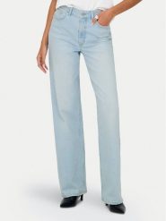 ONLY Jeansy Juicy 15359784 Niebieski Wide Leg. Niebieskie jeansy ONLY, bez wzorów, z bawełny. Za 249.99 zł.
