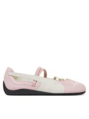 Puma Baleriny Speedcat Ballet SD Wns 401287 01 Różowy. Czerwone baleriny Puma, bez wzorów, ze skóry, bez obcasa, bez zapięcia. Za 299.99 zł.