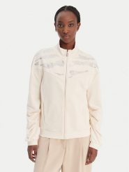 Liu Jo Sport Bluza TA6095 FS002 Beżowy Regular Fit. Brązowe bluzy bez kaptura Liu Jo Sport, m, bez wzorów, z syntetyku, bez kaptura. Za 729.99 zł.