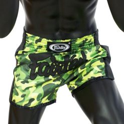 Spodenki Muay Thai Fairtex BS1710 Camo L. Zielone szorty FAIRTEX, bez wzorów, sportowe. Za 279.00 zł.