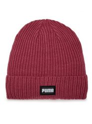 Puma Czapka Unisex Ribbed Classic Cuff 024038 Różowy. Czerwone czapki zimowe Puma, bez wzorów, z materiału. Za 109.99 zł.