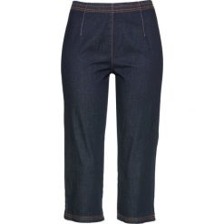 Rybaczki dżinsowe bonprix ciemny denim. Jeansy marki bonprix. Za 49.99 zł.