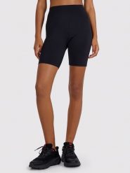 4F Legginsy sportowe w kolorze czarnym rozmiar: XL. Czarne legginsy 4f, xl, bez wzorów, z materiału, z podwyższonym stanem, outdoorowe. Za 45.45 zł.