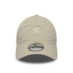 Czapka baseballowa 9twenty New York Yankees. Brązowe czapki z daszkiem New Era, bez wzorów, z bawełny. Za 159.50 zł.