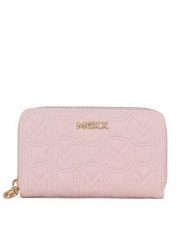 MEXX Portfel MEXX-W1-005-AW24 Różowy. Czerwone portfele Mexx, bez wzorów, z materiału. Za 79.99 zł.