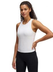 Under Armour Top sportowy w kolorze białym rozmiar: S. Białe topy sportowe Under Armour, s, bez wzorów, z materiału, outdoorowe. Za 96.60 zł.