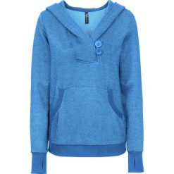 Bluza z kapturem i kieszenią bonprix niebieski melanż. Bluzy marki INOVIK. Za 54.99 zł.