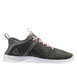Buty treningowe damskie Reebok Solestead NS Ironstonecoalrose. Szare buty treningowe Reebok, bez wzorów, z materiału, bez zapięcia, na fitness i siłownię. Za 259.99 zł.