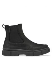 Sorel Sztyblety Explorer Strt 2078061010 Czarny. Czarne botki Sorel, bez wzorów, z nubiku, bez obcasa, na płaskiej podeszwie, bez zapięcia. Za 499.99 zł.
