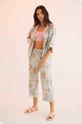Women'secret piżama RAMADAN damska satynowa 4465795. Piżamy women'secret, l, bez wzorów, z satyny, bez kołnierzyka, bez ramiączek. Za 209.99 zł.