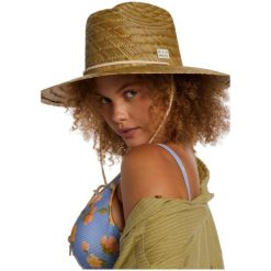 Kapelusz damski Billabong New Comer. Brązowe kapelusze Billabong, na lato, bez wzorów, z materiału, sportowe. Za 129.99 zł.