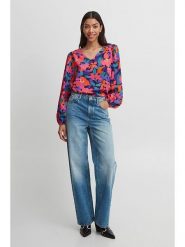 B.young Bluzka ze wzorem rozmiar: 42. Bluzki b.young, bez wzorów, bez kołnierzyka, bez ramiączek. Za 56.93 zł.