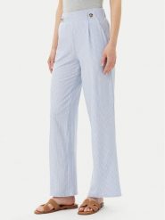 JDY Spodnie materiałowe Nelli 15345574 Niebieski Wide Leg. Niebieskie spodnie materiałowe JDY, bez wzorów, z materiału. Za 99.99 zł.