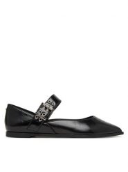 Buffalo Baleriny Marly Riv 1621044 Czarny. Czarne baleriny Buffalo, bez wzorów, ze skóry, bez obcasa, bez zapięcia. Za 349.99 zł.