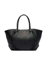 Guess Torebka Allegra HWBG22 37230 Czarny. Czarne shopper bag Guess, z aplikacjami, ze skóry, bez dodatków. Za 674.99 zł.