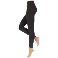 Legginsy zimowe damskie Polar. Szare bielizna termoaktywna damska HEAT KEEPER, bez wzorów, z polaru, sportowe. W wyprzedaży za 121.30 zł.