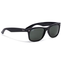 Okulary przeciwsłoneczne Ray-Ban. Czarne okulary przeciwsłoneczne Ray-Ban, bez wzorów. Za 429.99 zł.