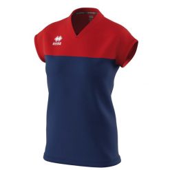 Errea Bessy T-Shirt Mc Ad Damskie. Czerwone t-shirty sportowe ERREA, m, bez wzorów, z materiału, bez ramiączek, na fitness i siłownię. Za 149.50 zł.