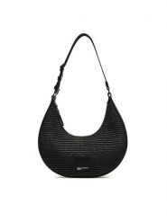 Karl Lagerfeld Jeans Torebka B2W30120 Czarny. Czarne torebki klasyczne Karl Lagerfeld Jeans, bez wzorów, z jeansu, bez dodatków. Za 609.99 zł.