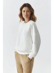 TATUUM Bluza "Fame" w kolorze kremowym rozmiar: XL. Brązowe bluzy bez kaptura Tatuum, xl, bez wzorów, bez kaptura. Za 217.95 zł.