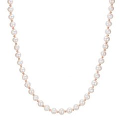 Valero Pearls Srebro wysokiej pr óby Perła hodowlana słodkowodna Naszyjniki 1 ct Damski. Białe naszyjniki Valero Pearls, z materiału, z perłą, pozłacane. Za 839.99 zł.