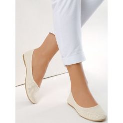 Beżowe Balerinki Saneness. Baleriny marki Born2be. Za 49.99 zł.