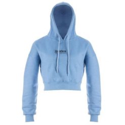 Bluza Z Kapturem Dla Kobiet. Niebieskie bluzy MASTERS, m, bez wzorów, z bawełny, bez ramiączek, z kapturem. Za 221.99 zł.