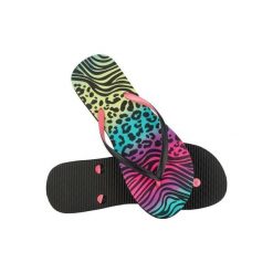 Japonki basenowe damskie aqua-sport fluo. Czarne japonki AQUA-SPORT, bez wzorów, sportowe. Za 35.00 zł.