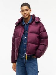 Tommy Jeans Kurtka puchowa dla kobiet Kobiety lila, XXL. Kurtki Tommy Jeans, xxl, bez wzorów, z jeansu, wakacyjne, bez kaptura. Za 1,199.95 zł.