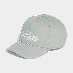 Czapka z daszkiem ADIDAS fitness. Szare czapki z daszkiem adidas, bez wzorów, z bawełny, eleganckie. Za 59.99 zł.