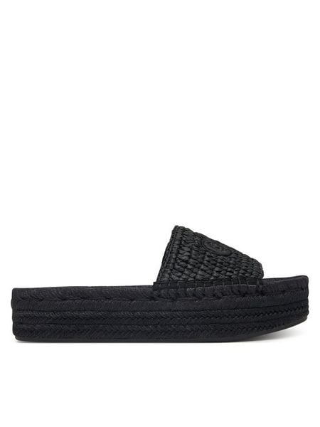 Calvin Klein Espadryle Ebeth HW0HW02895 Czarny. Czarne espadryle Calvin Klein, bez wzorów, z syntetyku, bez obcasa. Za 404.99 zł.