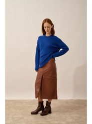 Just Cashmere Kaszmirowy sweter "Jospe" w kolorze niebieskim rozmiar: L. Niebieskie swetry Just Cashmere, l, bez wzorów, z kaszmiru, bez ramiączek. Za 369.99 zł.