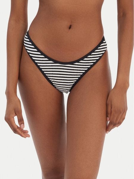 Seafolly Dół od bikini Clubhouse 40707-281 Czarny. Czarne bikini Seafolly, bez wzorów, z syntetyku. Za 274.99 zł.