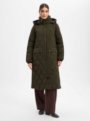 Barbour Płaszcz pikowany Kobiety zielony, 38. Zielone płaszcze Barbour, bez wzorów, eleganckie, bez kaptura. Za 1,999.95 zł.
