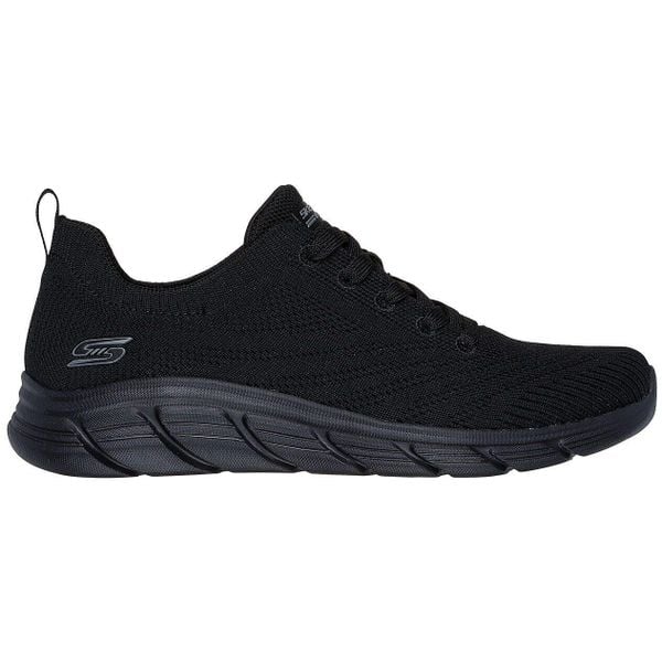Buty sportowe damskie Skechers Bobs Bflex Lo gracef. Czarne buty treningowe Skechers, bez wzorów, bez zapięcia, na fitness i siłownię. Za 390.00 zł.