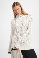 Sweter damski TWINSET. Swetry Twinset Milano, xs, bez wzorów, bez ramiączek. W wyprzedaży za 875.07 zł.