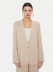 ViCOLO Marynarka TB1561 Beżowy Regular Fit. Brązowe marynarki i żakiety ViCOLO, xs, bez wzorów, z wiskozy, bez ramiączek. Za 369.99 zł.