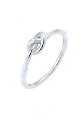 Elli Damski węzeł delikatny filigranowy w srebrze 925 Sterling Silver Pierścionki 1 ct. Szare pierścionki Elli, srebrne. Za 203.99 zł.