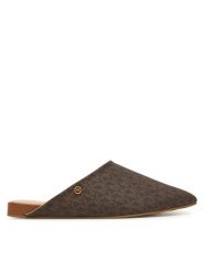 MICHAEL Michael Kors Klapki Cady 40T6CDFP1B Brązowy. Brązowe klapki MICHAEL Michael Kors, bez wzorów, ze skóry, bez obcasa, bez zapięcia. Za 699.99 zł.