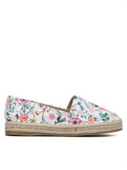 DeeZee Espadryle WSS990-103 Biały. Białe espadryle DeeZee, bez wzorów, z materiału, bez obcasa. Za 89.99 zł.